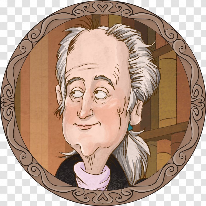 Cartoon Caricature Johann Wolfgang Von Goethe Model Sheet - Designer - Art Transparent PNG