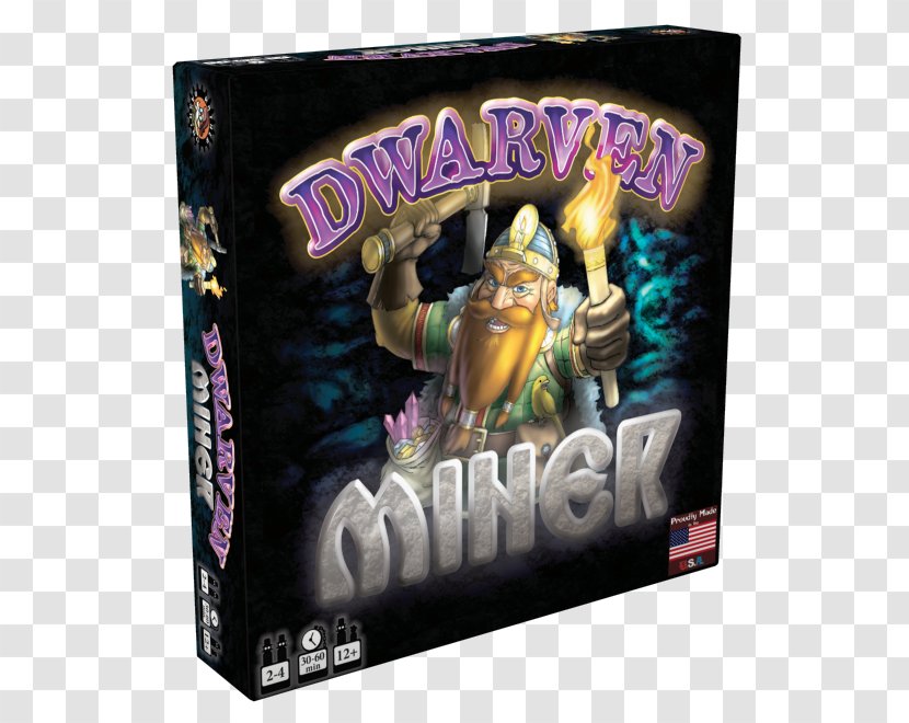 Board Game Miner Rather Dashing Games LLC Dice - Manufacturing - Dwarven Transparent PNG