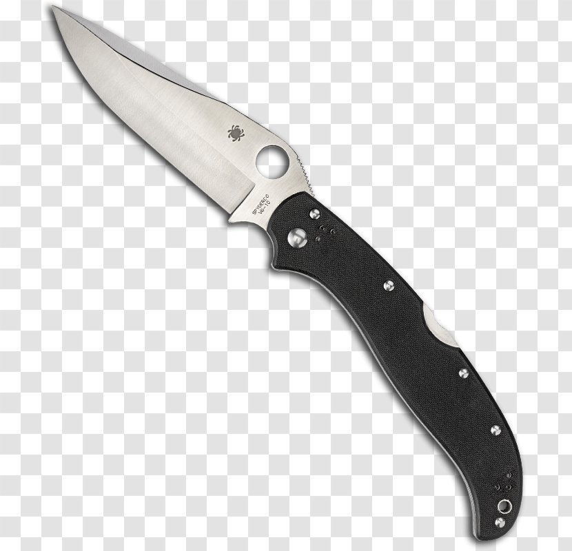 Pocketknife Blade Everyday Carry Spyderco - Kitchen Utensil - Knife Transparent PNG