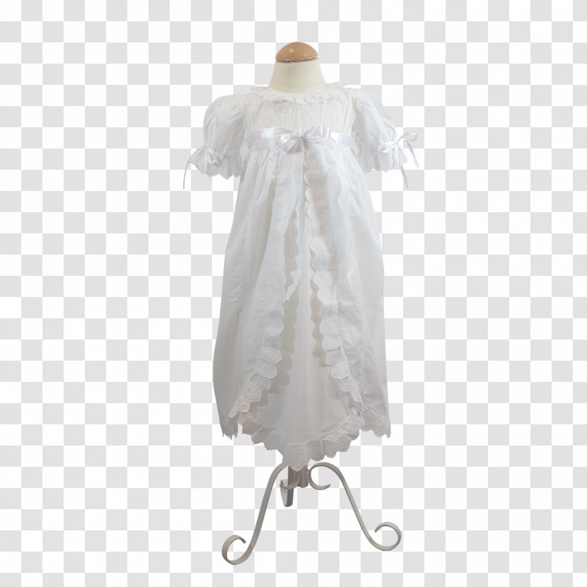 Dress Baptismal Clothing Sleeve White - Cartoon Transparent PNG