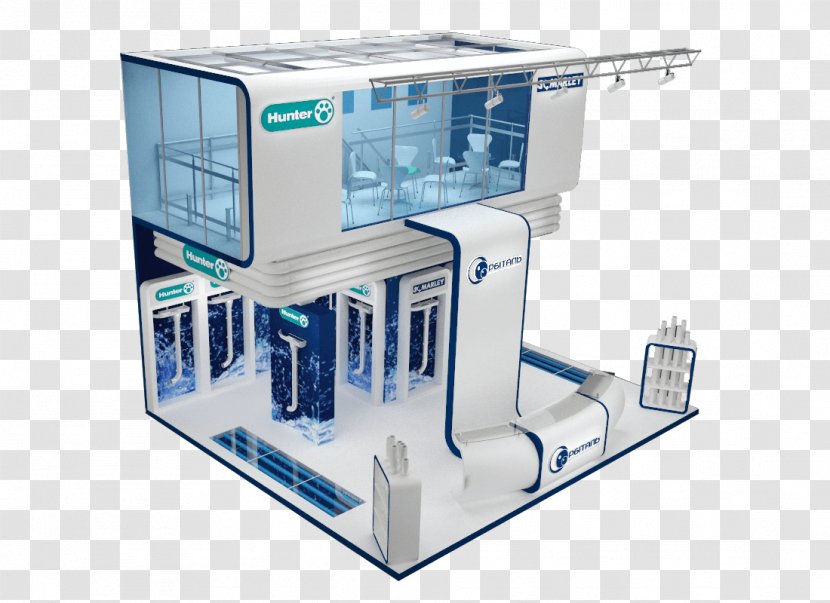 Architectural Engineering Production 3D Printing Water - Exhibition Stand Design Transparent PNG