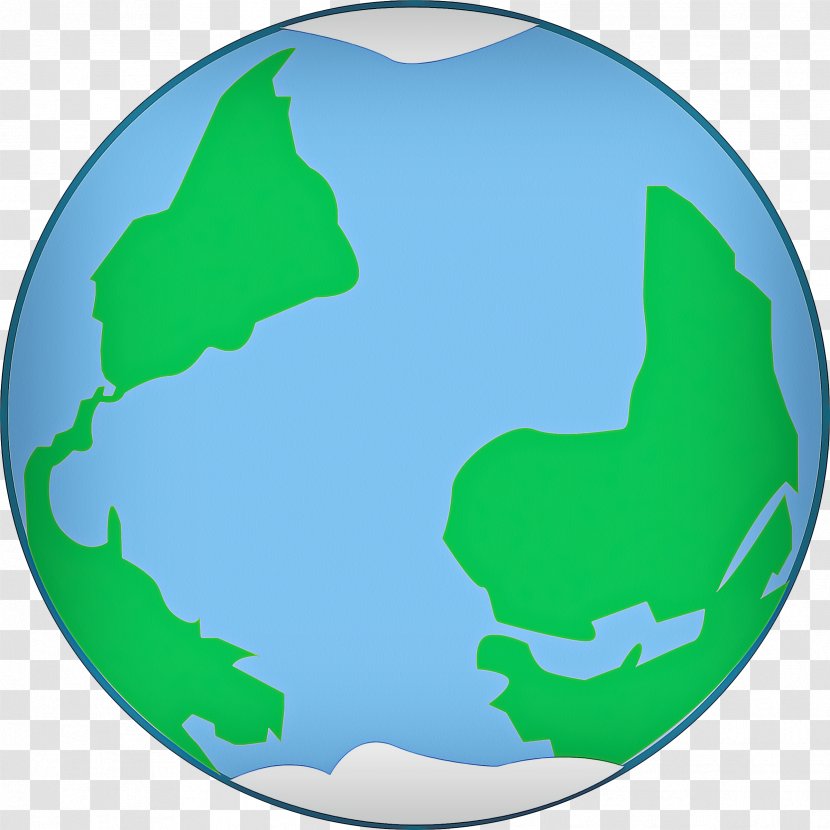 Green Clip Art World Earth Globe - Logo Transparent PNG