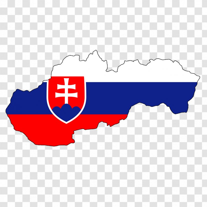 Flag Of Slovakia National Europe - Area Transparent PNG