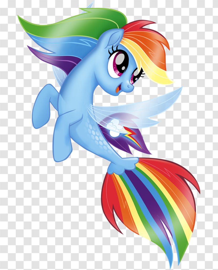 My Little Pony Rainbow Dash Fluttershy Horse - Cartoon Transparent PNG