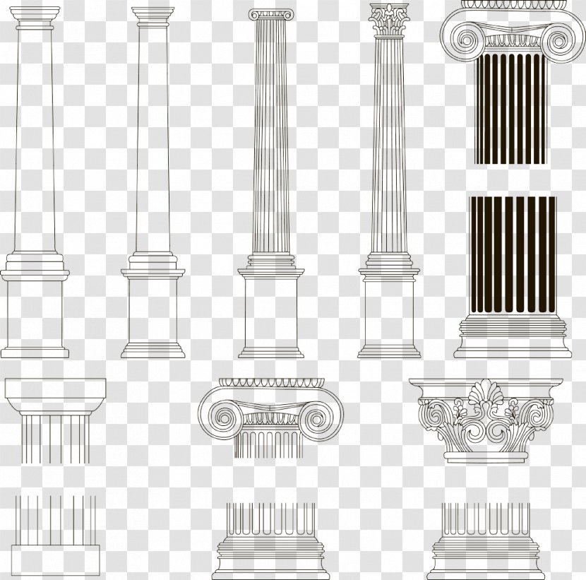 Column Interior Design Services - Designer - Material Transparent PNG