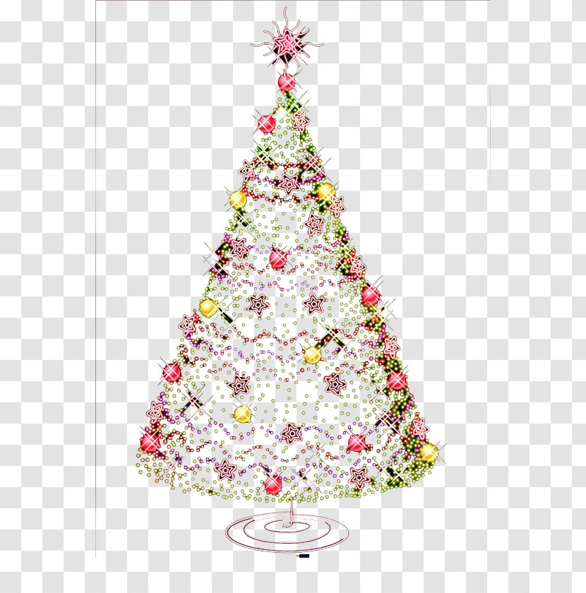 Christmas Tree Pattern - New Year Transparent PNG