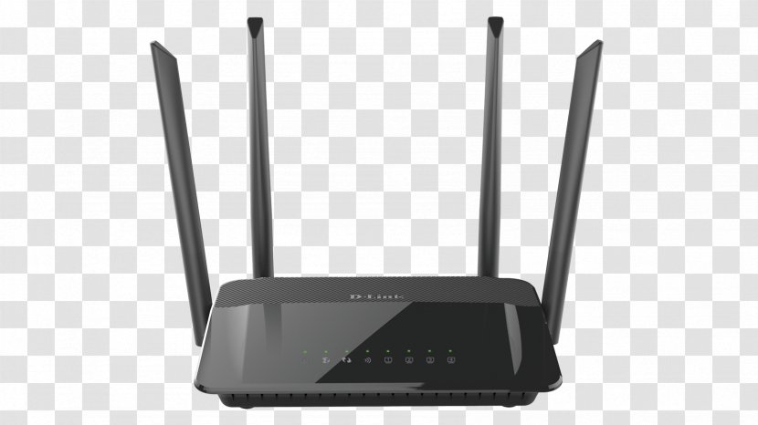 D-Link DIR-822 Wireless Router Wi-Fi - Electronics Accessory - Dlink Dir822 Transparent PNG