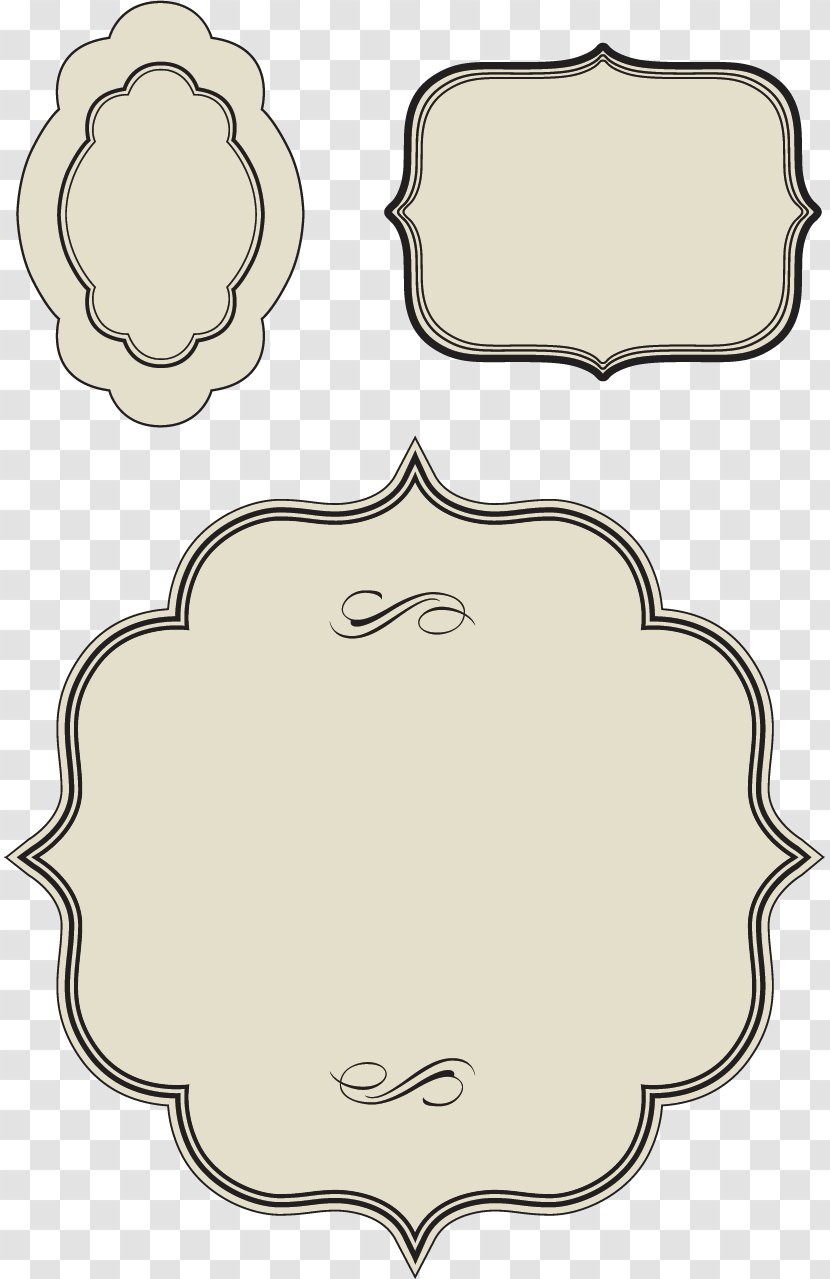 Drawing Clip Art - Computer Software - Old Box Border Vector Material Classic Transparent PNG