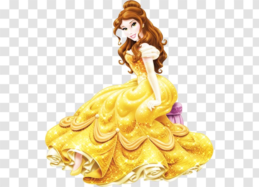 Belle Beast Princess Jasmine Ariel Rapunzel Transparent PNG