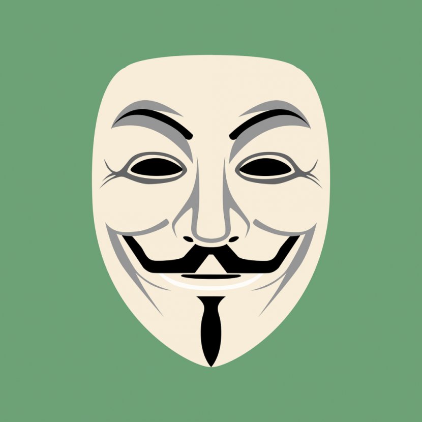 Phone Hacker Simulator Wifi Prank Security Mask Anonymous - Facial Expression Transparent PNG
