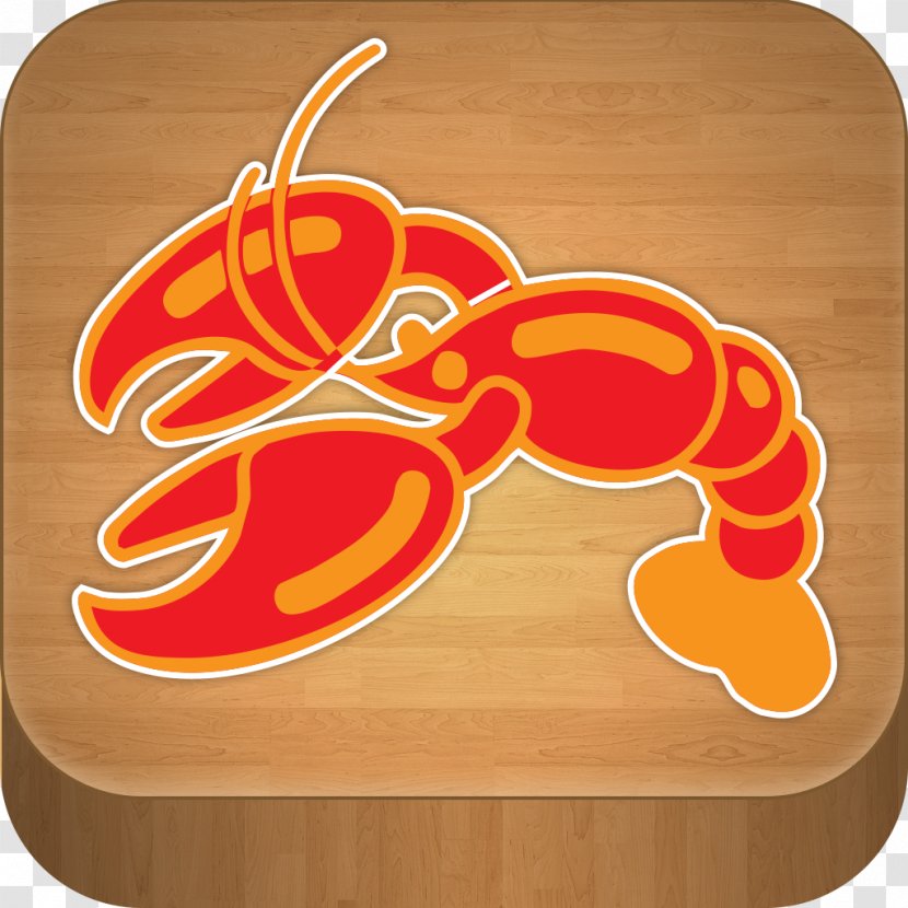 Cartoon Font - Orange - Lobster Transparent PNG