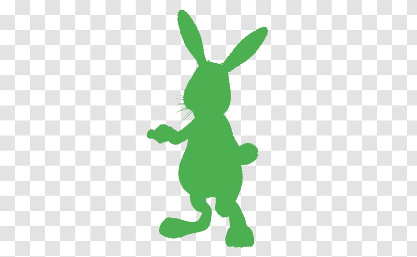 Rabbit Hare Easter Bunny - Silhouette Transparent PNG