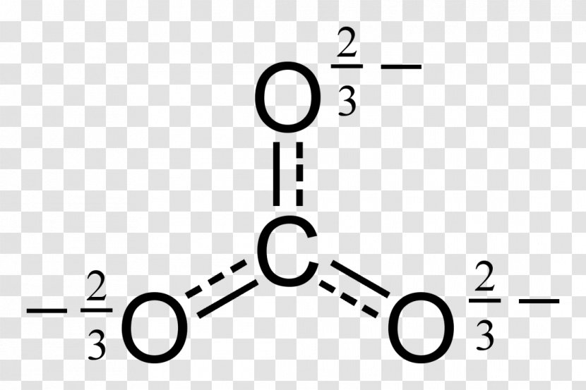 Bicarbonate Polyatomic Ion Lewis Structure - Auto Part - Salt Transparent PNG