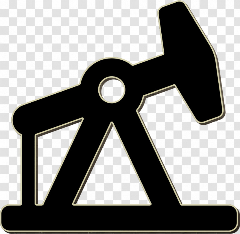 Buildings Icon Industrial Processes Icon Oil Pumpjack Icon Transparent PNG
