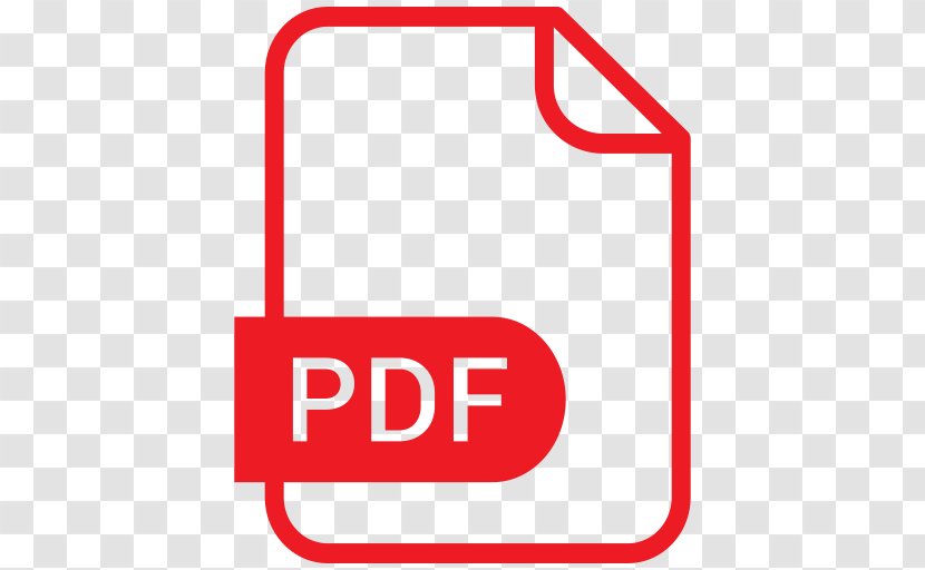 PDF Filename Extension - Area - Pdf Icon Transparent PNG