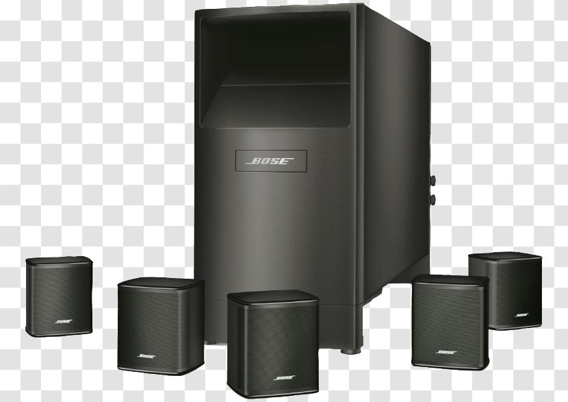 Bose Acoustimass 6 Series V Home Theater Systems 5.1 Surround Sound Loudspeaker Corporation - Audio Equipment Transparent PNG