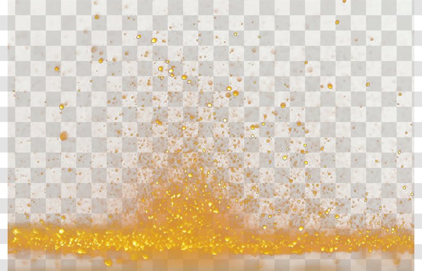 Yellow Flooring Pattern - Golden Sand Transparent PNG