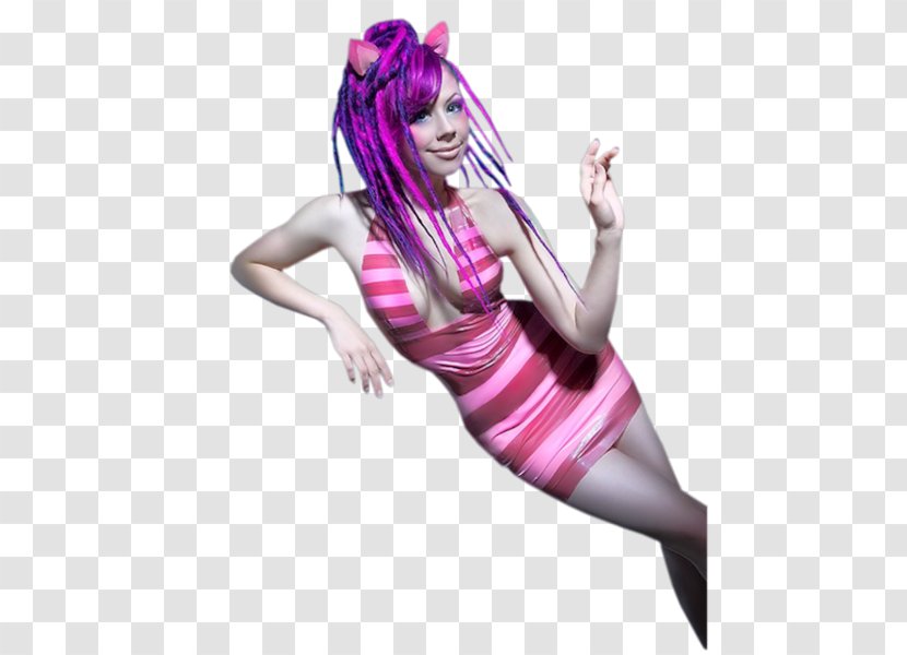 Woman Costume Muscle - Violet Transparent PNG