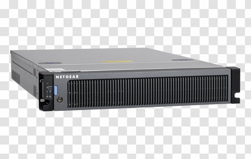 Network Storage Systems 19-inch Rack Computer Netgear 10 Gigabit Ethernet - Electronics Accessory - Server Transparent PNG