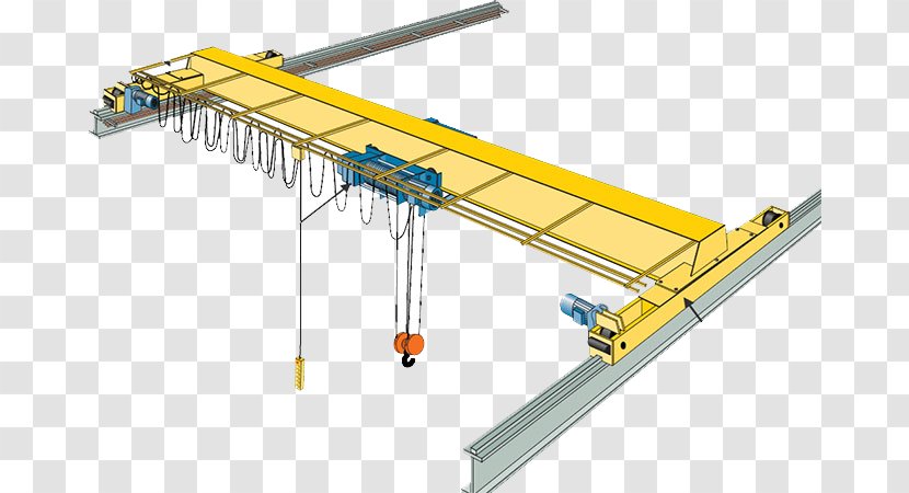 Overhead Crane Gantry Girder Hoist - Over Head Transparent PNG