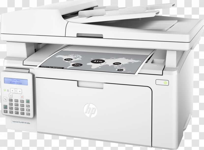Hewlett-Packard Multi-function Printer HP LaserJet Pro MFP M130 - Personal Computer - Hewlett-packard Transparent PNG