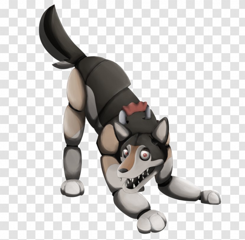 Cat Dog Five Nights At Freddy's 2 Black Wolf Canidae Transparent PNG