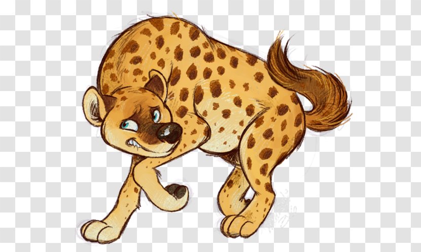 Cheetah Lion Leopard Spotted Hyena Transparent PNG