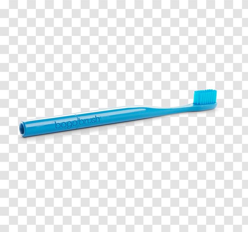 Toothbrush Plastic Toothpaste Biocomposite - Recycling - Blue Brush Transparent PNG