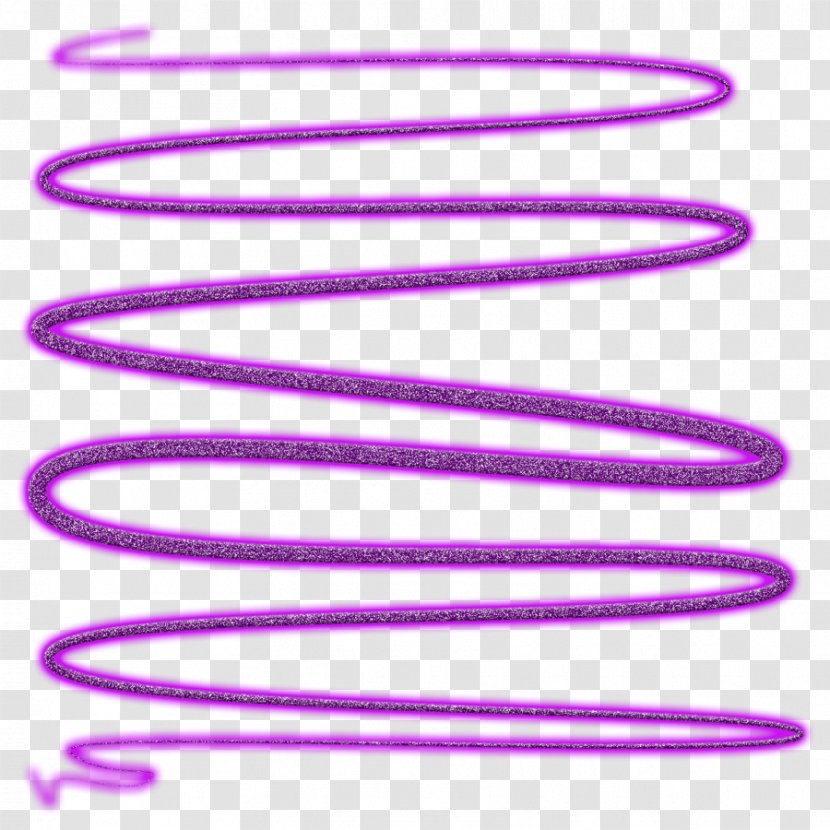 Word Swirl Purple - Violet - Glitter Transparent PNG
