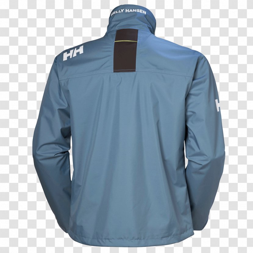Sleeve Shirt Jacket Outerwear - Electric Blue Transparent PNG