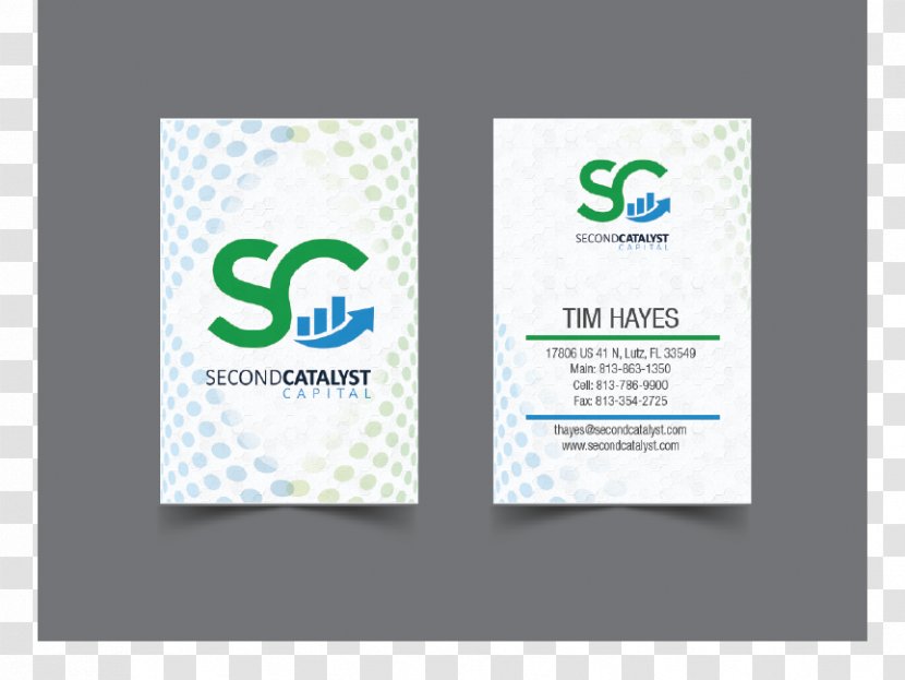 Logo Brand Font - Professional Business Card Design Transparent PNG