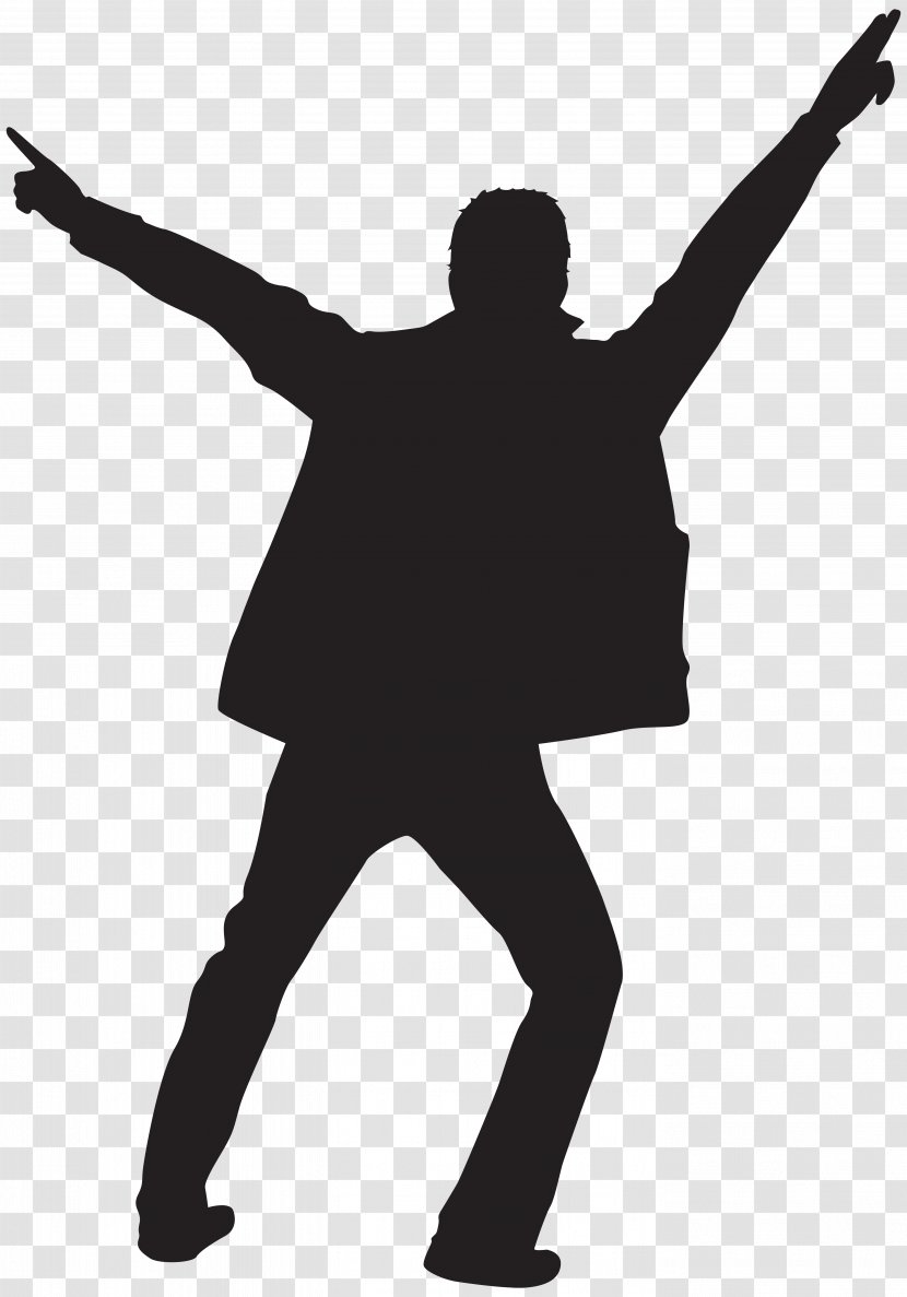 Silhouette Dance Clip Art - Person - Man Transparent PNG