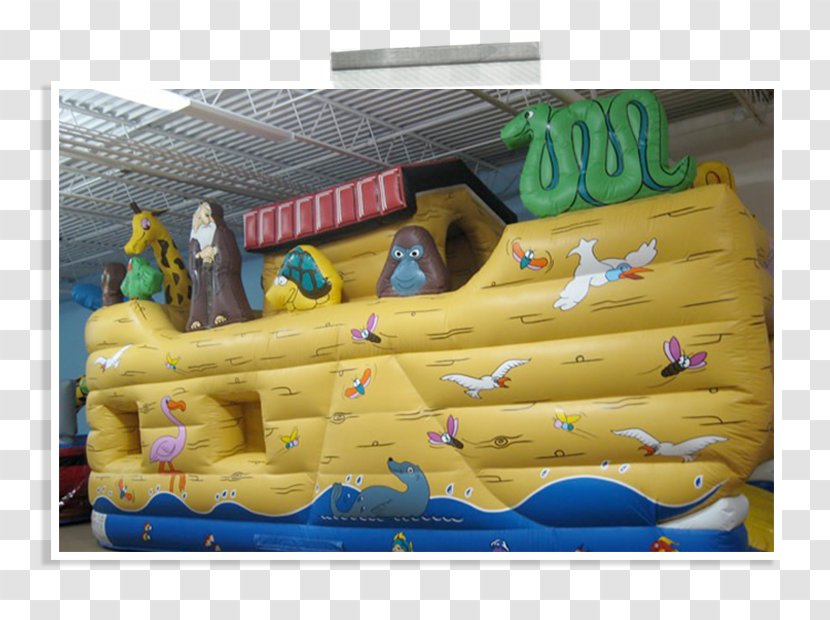 The Inflatable Depot, Inc & I-DEPOT-PLAY Noah's Ark Boat Leisure - Play - Noah Transparent PNG