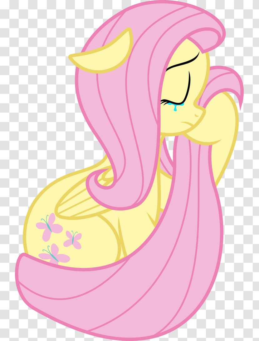 Fluttershy Rainbow Dash Pony Pinkie Pie Applejack - Silhouette - My Little Transparent PNG