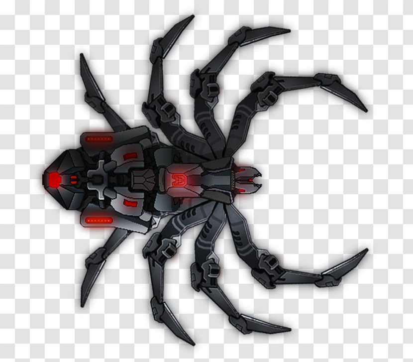 Tarantula Machine - Arthropod - Black Widow Spider Bite Transparent PNG