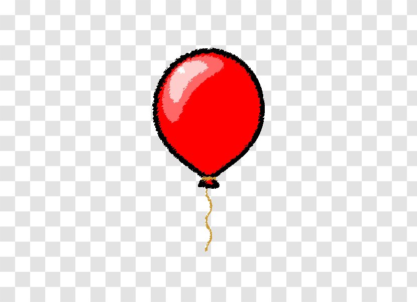 Line Clip Art Balloon Point RED.M Transparent PNG