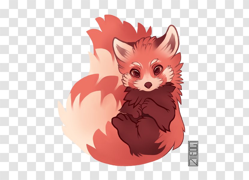 Red Panda Giant Drawing DeviantArt Cuteness - Frame Transparent PNG