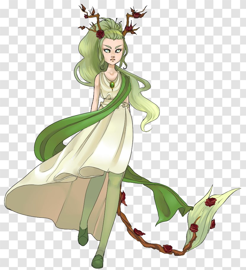 Costume Design Flower Fairy Cartoon - Fictional Character Transparent PNG