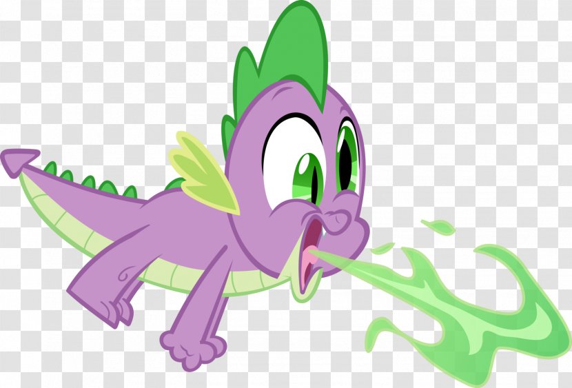 Spike Pony Fire Breathing - Frame Transparent PNG