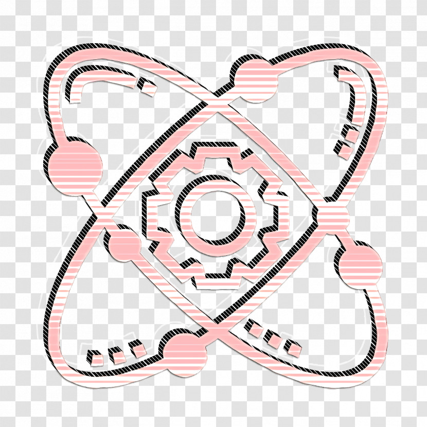 Gear Icon STEM Icon Atom Icon Transparent PNG