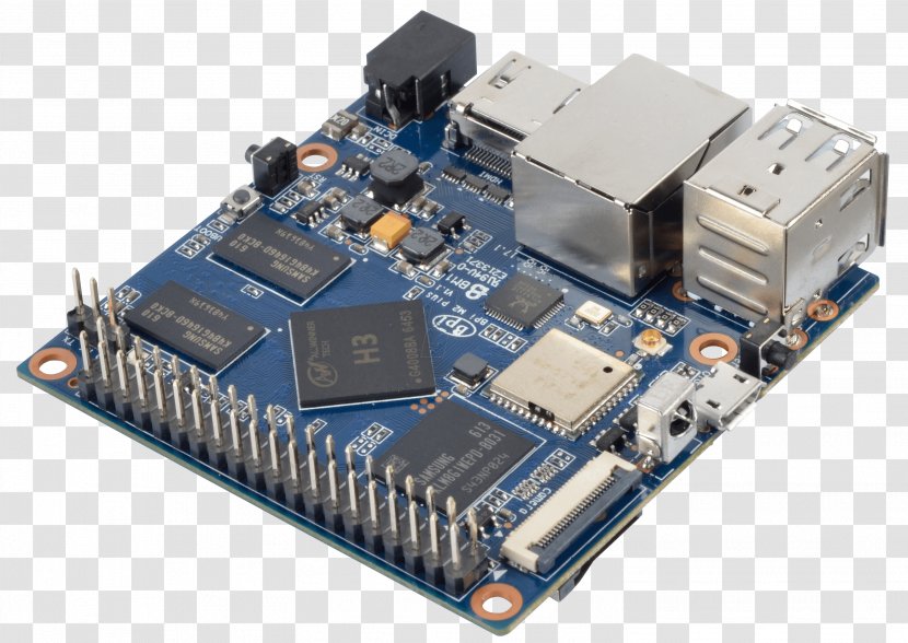 Banana Pi Raspberry Electronics Computer Hardware Interface - Technology - Piña Colada Transparent PNG