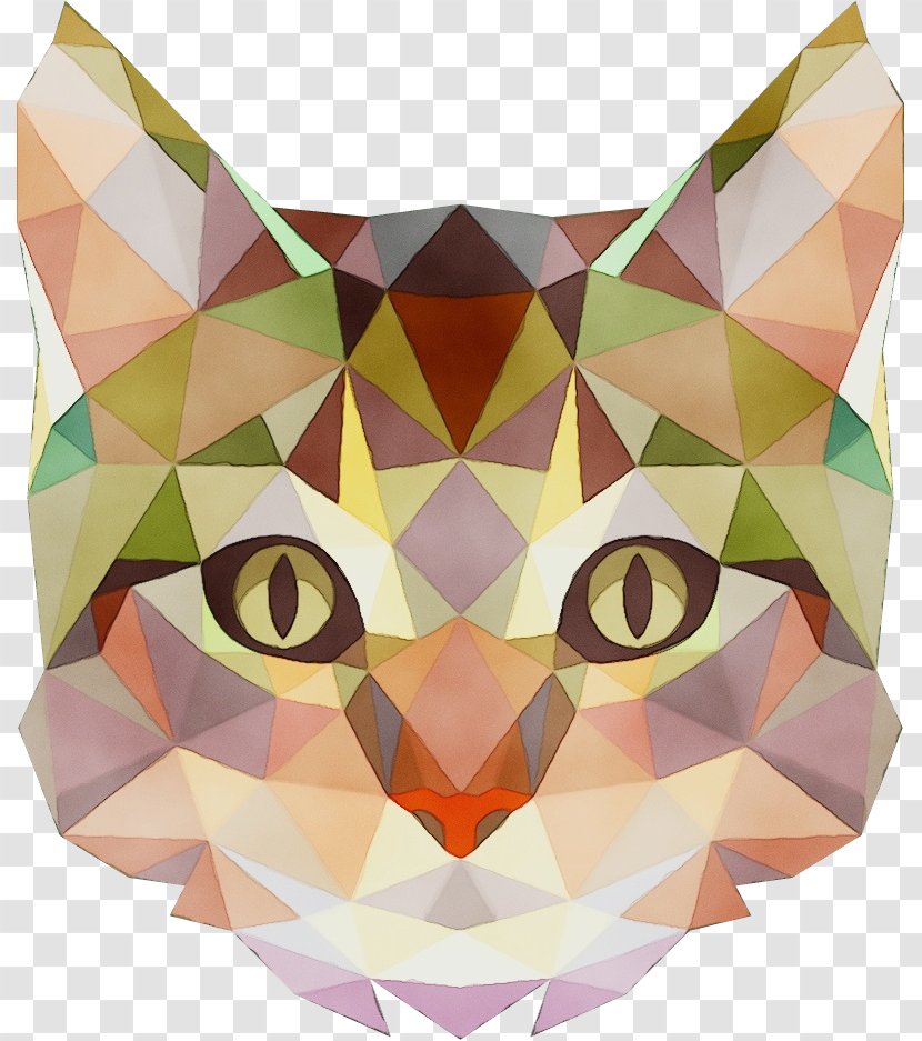 Watercolor Animal - Wet Ink - Symmetry Owl Transparent PNG