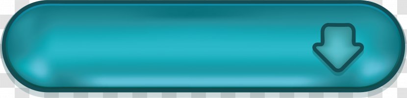 Turquoise Rectangle Font - Aqua - Blue Button Transparent PNG