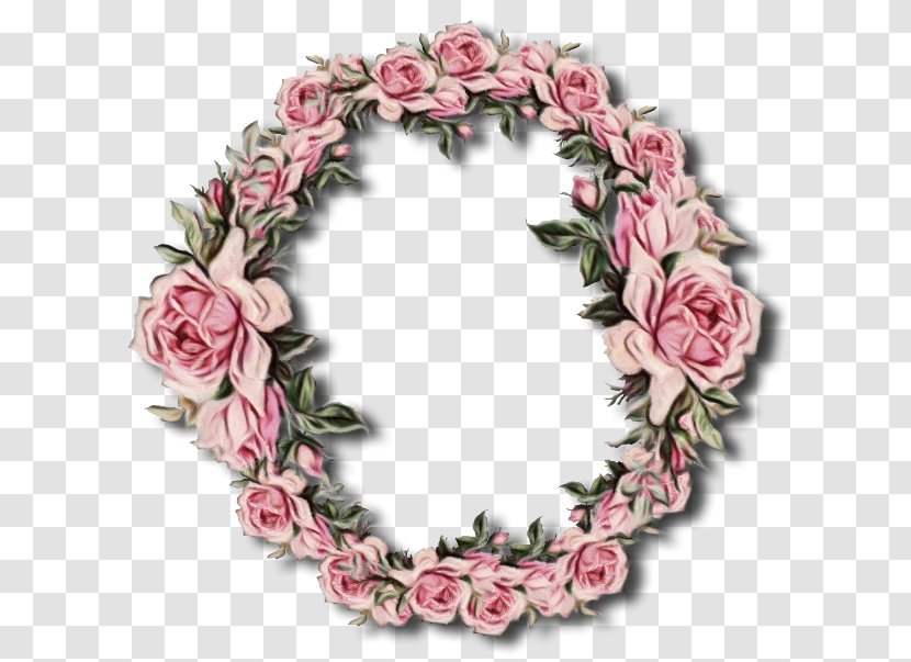 Garden Roses Floral Design Wreath Artificial Flower - Rose Order Transparent PNG