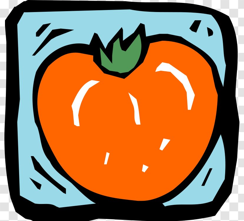 Ice Cream Food Tomato Clip Art - Orange - Free Pictures Of Vegetables Transparent PNG