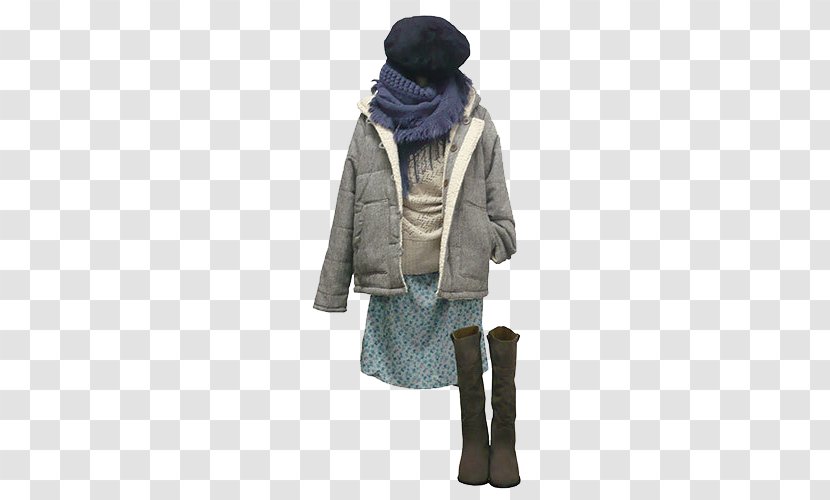 Winter Clothing Outerwear - Jacket - With Autumn And Transparent PNG