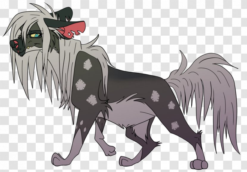 Dog Mustang Demon Mane - Silhouette Transparent PNG