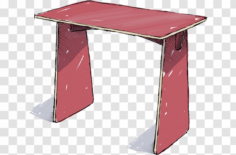Angle - Furniture - Computer Desk Transparent PNG