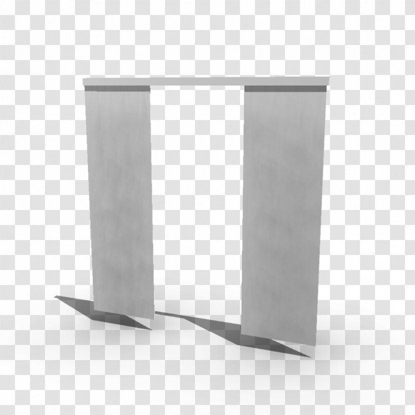Rectangle - Table - 3d Panels Affixed Transparent PNG