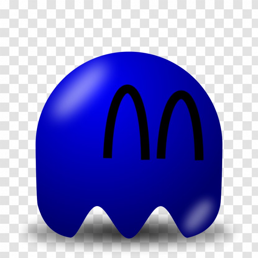 Blue Clip Art - Trademark - Pac Man Transparent PNG